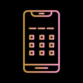 Enter Passcode Vector Icon