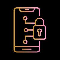 Secure Device Vector Icon