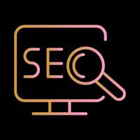 Search Engine Optimization Vector Icon