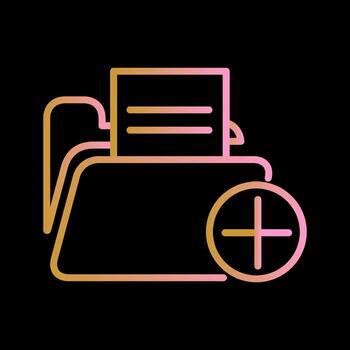 Create Folder Vector Icon