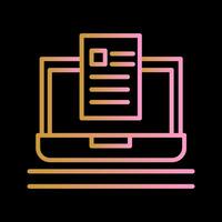 Blog Vector Icon