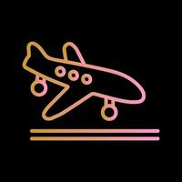 Flight Landing Vector Icon