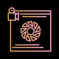 Camera Lens Vector Icon