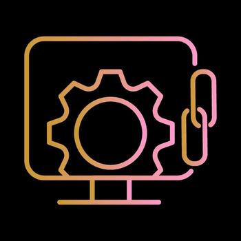 Link Optimization Vector Icon