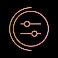icono de vector de botón