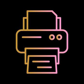Printer Vector Icon
