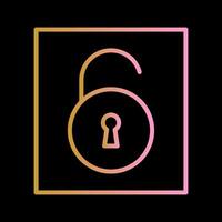 Open Lock I Vector Icon
