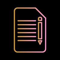 Edit Document Vector Icon