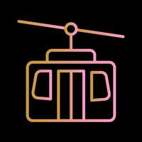 Cable Car Vector Icon