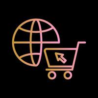 E commerce Online Store Vector Icon