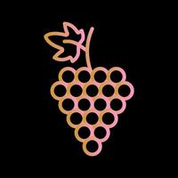 Grapes Vector Icon