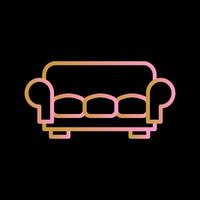 Large Sofa Vector Icon