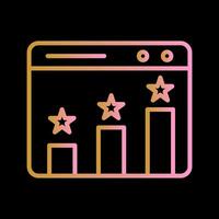 Website Ranking Vector Icon