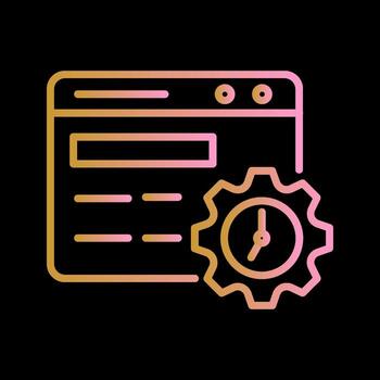 Speed Optimization Vector Icon