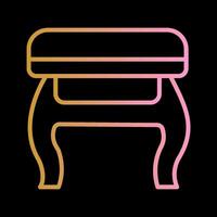 Stool Vector Icon