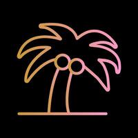 Coconut Tree Vector Icon