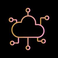 Cloud Computing Vector Icon
