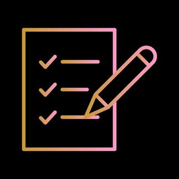 Write Vector Icon