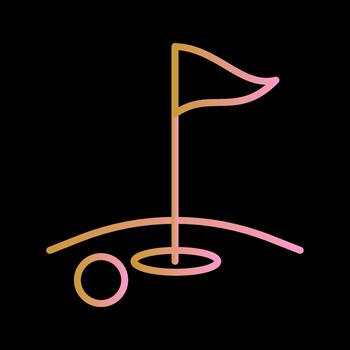 Golf Vector Icon
