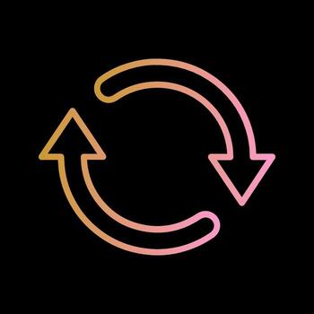 Sync Vector Icon
