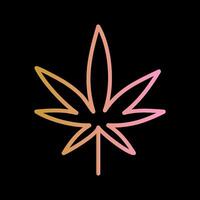 Weed Vector Icon