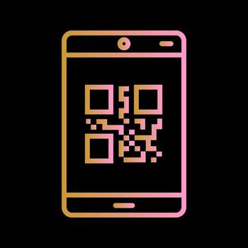 icono de vector de código de patrón