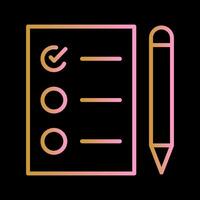 Task List Vector Icon