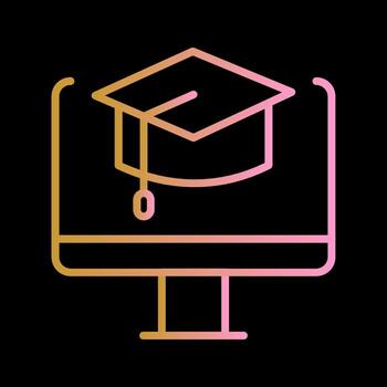 Elearning Vector Icon