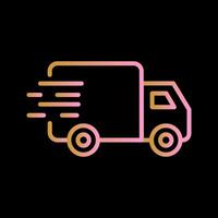 Delivery Truck Vector Icon