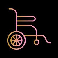 Wheelchair Vector Icon