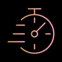 Flex Time Vector Icon