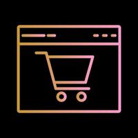 Ecommerce Website Vector Icon