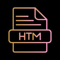 icono de vector de html