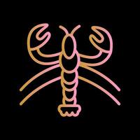 Lobster Vector Icon