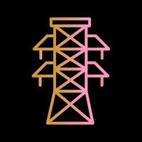 Electricity Tower Vector Icon