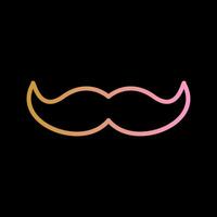 Moustache II Vector Icon