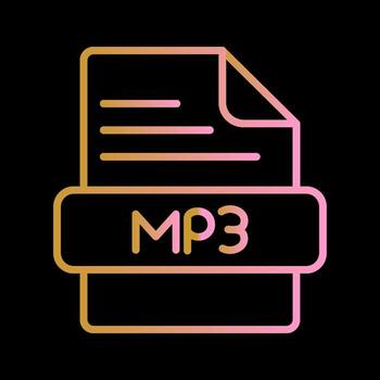 MP3 Vector Icon