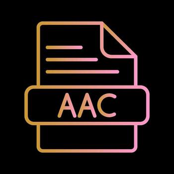 AAC Vector Icon