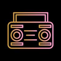 Cassette Player Vector Icon