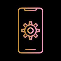 Mobile App Developing Vector Icon