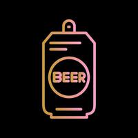 Beer Can II Vector Icon