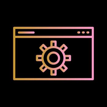 Web Optimization Vector Icon