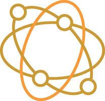 Atomic Structure Vector Icon