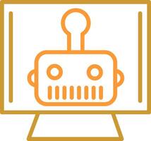 Artificial Bot Vector Icon