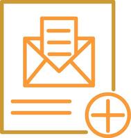 Add Mail Vector Icon