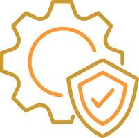 Protected System Vector Icon