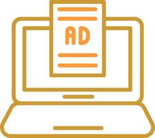 Internet Ads Vector Icon