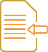 Import Document Vector Icon