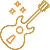 icono de vector de guitarra