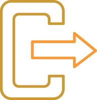 Logout Vector Icon